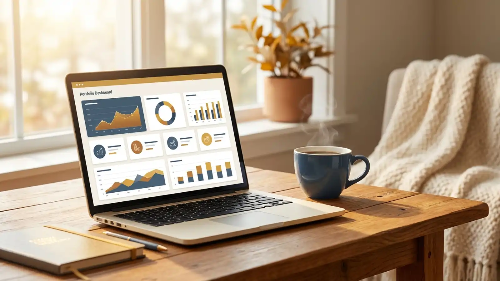 Self-directed IRA portfolio dashboard showing multiple alternative asset types